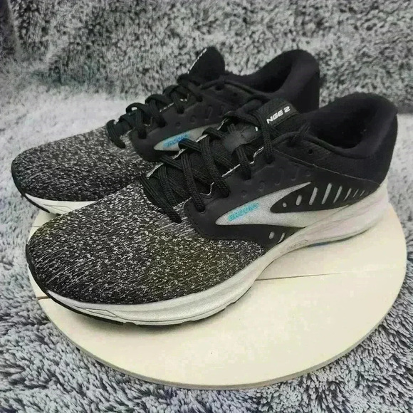 Brooks Range 2 Black Running Shoes Sneakers Women's Size 9.5 - Picture 4 of 9